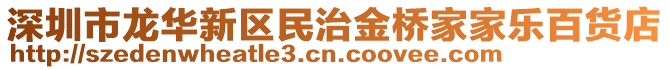 深圳市龍華新區民治金橋家家樂百貨店