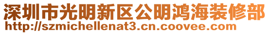 深圳市光明新區(qū)公明鴻海裝修部