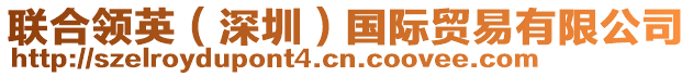 聯(lián)合領(lǐng)英（深圳）國(guó)際貿(mào)易有限公司