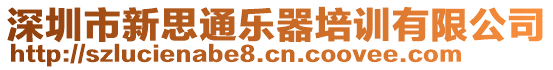 深圳市新思通樂器培訓(xùn)有限公司