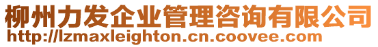 柳州力發(fā)企業(yè)管理咨詢有限公司