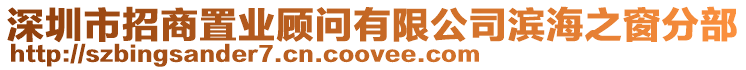 深圳市招商置業顧問有限公司濱海之窗分部
