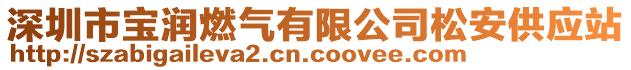 深圳市寶潤燃氣有限公司松安供應站