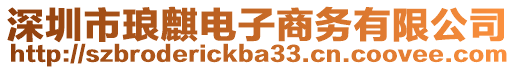 深圳市瑯麒電子商務有限公司