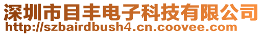 深圳市目豐電子科技有限公司