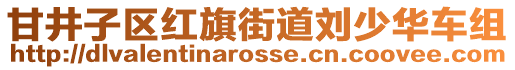 甘井子區(qū)紅旗街道劉少華車(chē)組