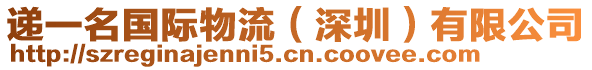 遞一名國際物流（深圳）有限公司