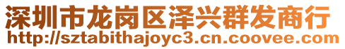 深圳市龍崗區(qū)澤興群發(fā)商行