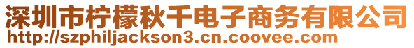深圳市檸檬秋千電子商務有限公司