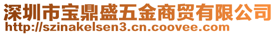 深圳市寶鼎盛五金商貿(mào)有限公司