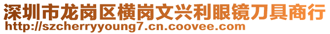 深圳市龍崗區(qū)橫崗文興利眼鏡刀具商行