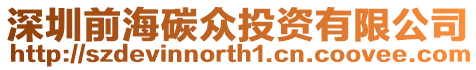 深圳前海碳眾投資有限公司