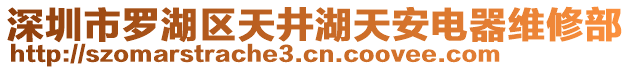 深圳市羅湖區(qū)天井湖天安電器維修部