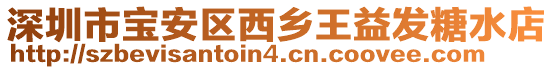 深圳市寶安區(qū)西鄉(xiāng)王益發(fā)糖水店