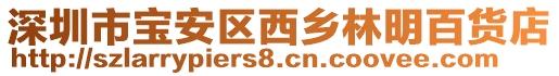 深圳市寶安區(qū)西鄉(xiāng)林明百貨店