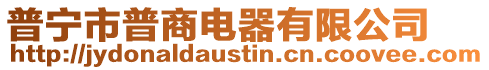 普寧市普商電器有限公司