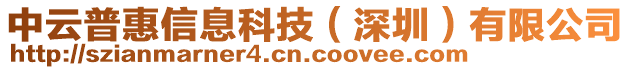 中云普惠信息科技(深圳)有限公司