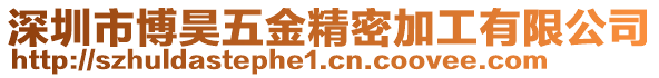 深圳市博昊五金精密加工有限公司