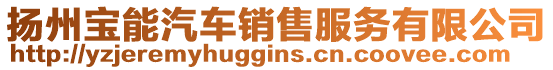 揚州寶能汽車銷售服務(wù)有限公司