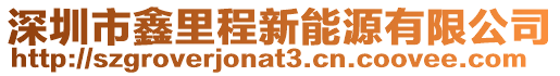 深圳市鑫里程新能源有限公司