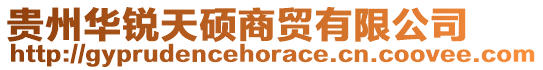 貴州華銳天碩商貿有限公司