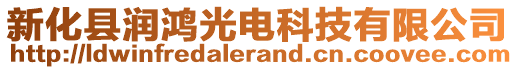 新化縣潤鴻光電科技有限公司