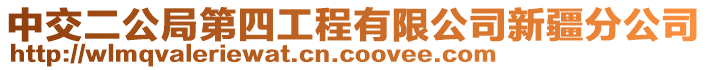中交二公局第四工程有限公司新疆分公司