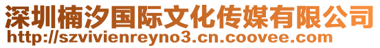 深圳楠汐國際文化傳媒有限公司