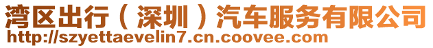 灣區(qū)出行(深圳)汽車(chē)服務(wù)有限公司