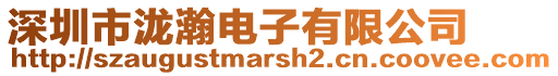 深圳市瀧瀚電子有限公司