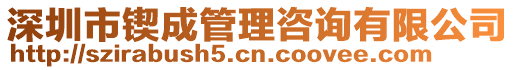 深圳市鍥成管理咨詢有限公司