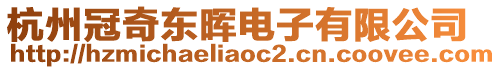 杭州冠奇東暉電子有限公司