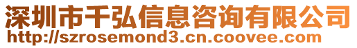 深圳市千弘信息咨詢有限公司