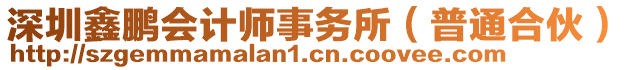 深圳鑫鵬會計師事務所（普通合伙）