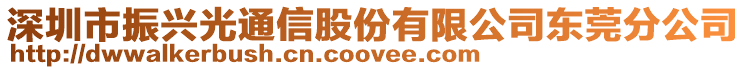 深圳市振興光通信股份有限公司東莞分公司