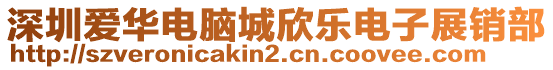 深圳愛華電腦城欣樂電子展銷部