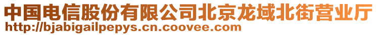 中國電信股份有限公司北京龍域北街營業(yè)廳