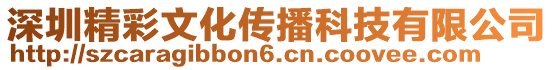深圳精彩文化傳播科技有限公司
