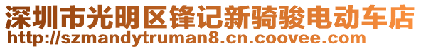 深圳市光明區(qū)鋒記新騎駿電動車店