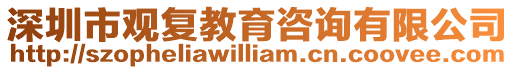深圳市觀復教育咨詢有限公司