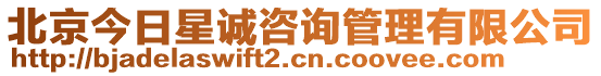 北京今日星誠(chéng)咨詢管理有限公司