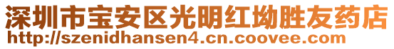 深圳市寶安區(qū)光明紅坳勝友藥店