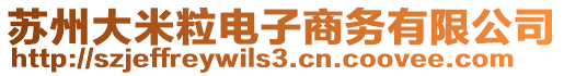蘇州大米粒電子商務有限公司