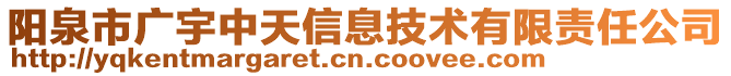 陽(yáng)泉市廣宇中天信息技術(shù)有限責(zé)任公司