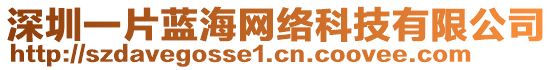 深圳一片藍(lán)海網(wǎng)絡(luò)科技有限公司