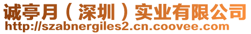 誠亭月（深圳）實(shí)業(yè)有限公司