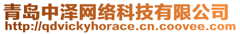 青島中澤網(wǎng)絡(luò)科技有限公司