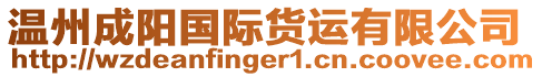 溫州成陽國際貨運有限公司