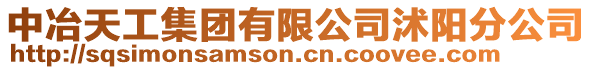 中冶天工集團有限公司沭陽分公司