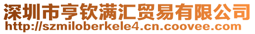 深圳市亨欽滿匯貿易有限公司